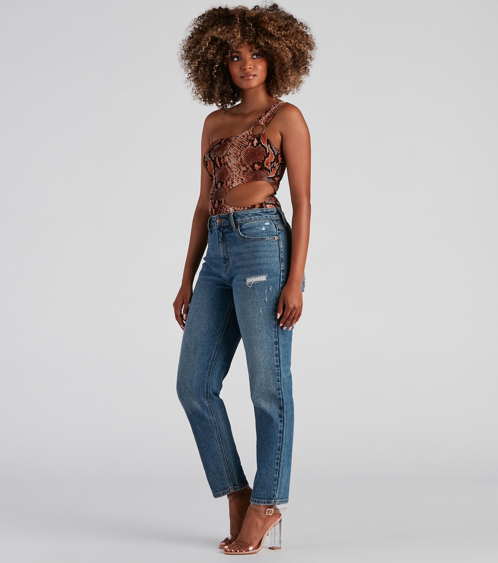 Perfect Cut Snake Bodysuit