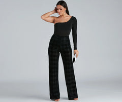 Strappy Stunner One-Shoulder Bodysuit