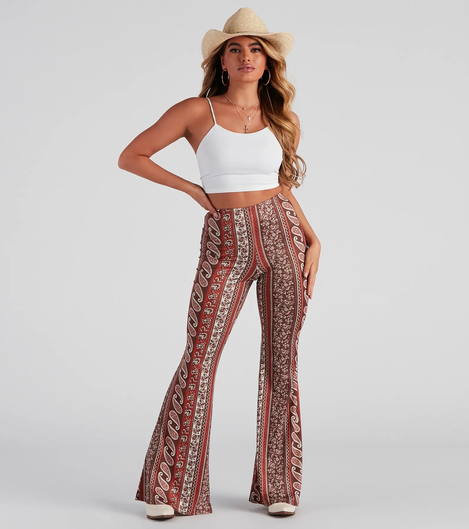 Walk Away Lace-Up Crop Top