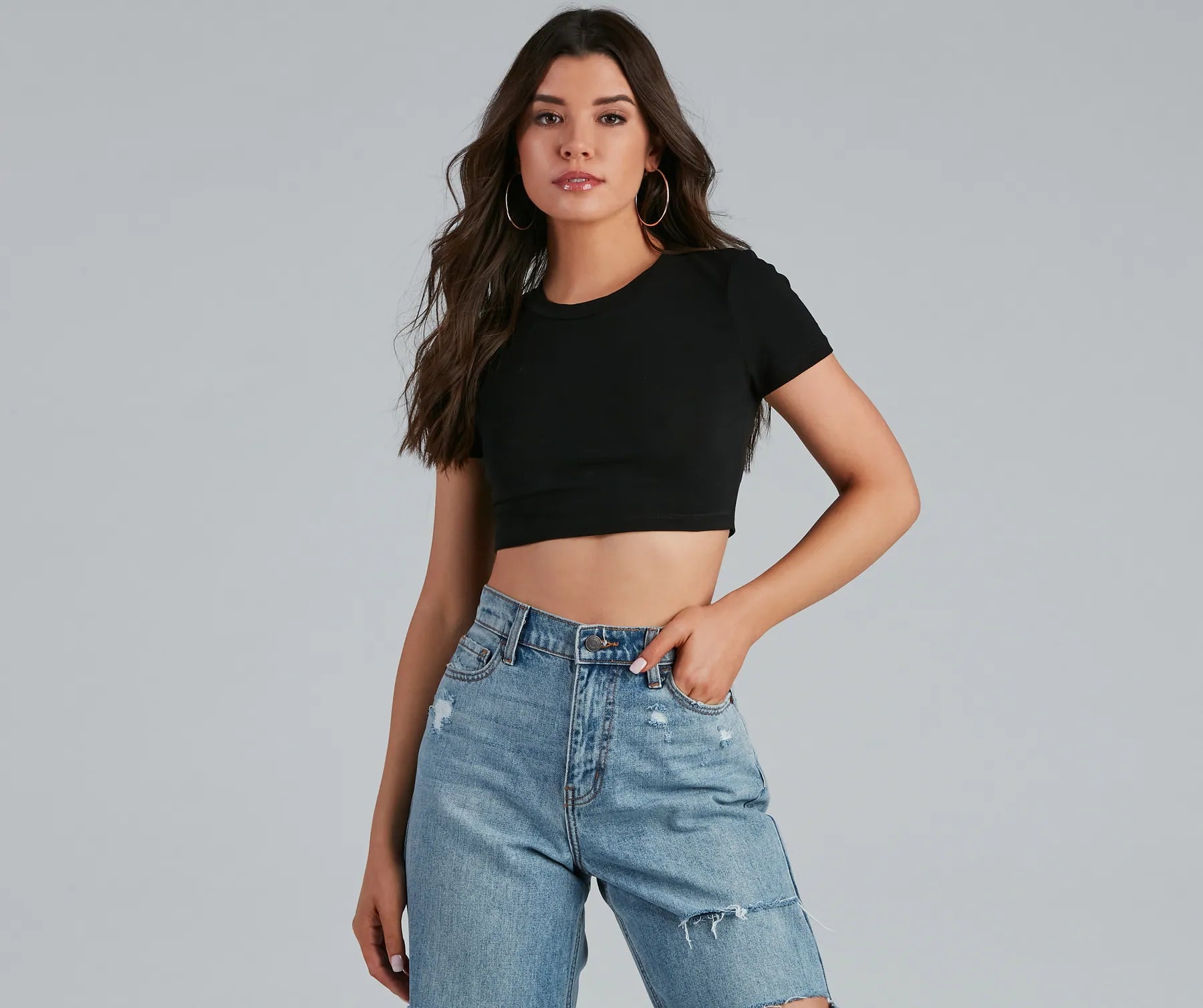 The Casual Crew Crop Top
