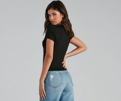 No Boyfriend, No Drama Graphic Tee