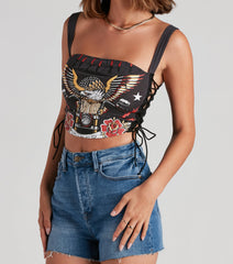 Soar Like An Eagle Graphic Tank Top