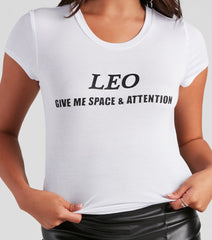 Leo Jersey Graphic Tee