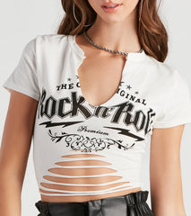 The OG Rock Babe Slash Graphic Tee