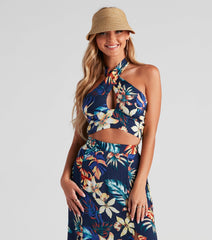 Cancun Vacay Tropical Multi-Wear Top