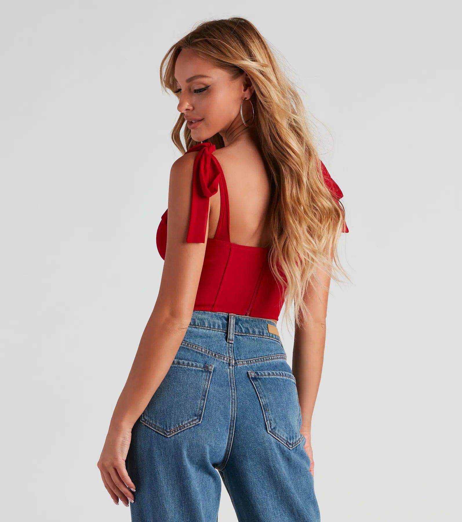 In The Sun Tie Strap Corset